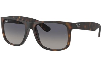 Aurinkolasit Ray-Ban Justin RB4165 865/8S Polarized Kulmikkaat Havana