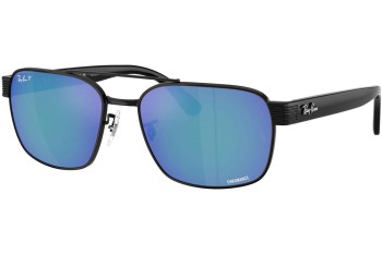 Aurinkolasit Ray-Ban RB3751CH 002/4L Polarized Kulmikkaat Musta