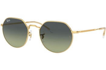 Aurinkolasit Ray-Ban Jack RB3565 001/BH Pyöreä Kulta