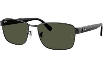 Zonnebril Ray-Ban RB3750 002/31 Vierkant Zwart