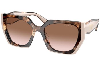 Okulary przeciwsłoneczne Prada PR15WS 01R0A6 Kwadratowe Havana