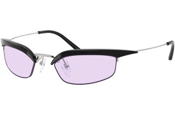 Zonnebril Prada PRB50S TZM40J Browline Zilver