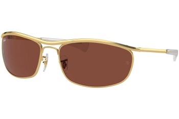 Ochelari de soare Ray-Ban Olympian I Deluxe RB3119M 001/C5 Dreptunghiulari Aurii