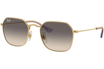 Ochelari de soare Ray-Ban Junior RJ9594S 292/11 Pătrați Aurii