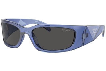 Zonnebril Prada PRA19S 15R5S0 Ovaal Blauw