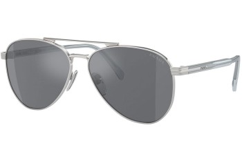 Zonnebril Prada PRA58S 1BC175 Pilot Zilver