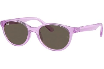 Ochelari de soare Ray-Ban Junior RJ9080S 7172/3 Rotunzi Violeți