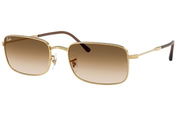 Ochelari de soare Ray-Ban RB3746 001/51 Dreptunghiulari Aurii