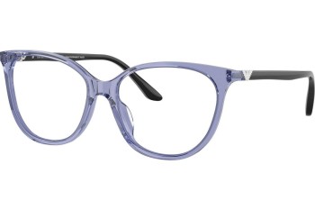 Brillen Emporio Armani EA3249U 6200 Vierkant Blauw