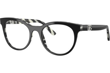 Okulary korekcyjne Dolce & Gabbana DG3399 3372 Okrągłe Czarne