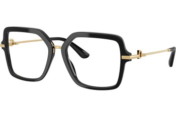 Okulary korekcyjne Dolce & Gabbana DG3396 501 Kwadratowe Czarne