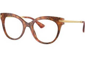 Okulary korekcyjne Dolce & Gabbana DG3392 3380 Kocie oczy Havana