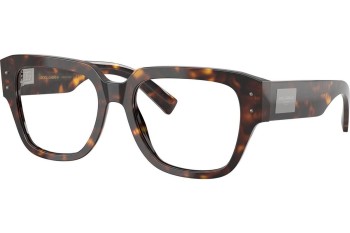 Okulary korekcyjne Dolce & Gabbana DG3405 502 Kwadratowe Havana