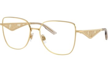 Brillen Dolce & Gabbana DG1358 02 Cat Eye Goud