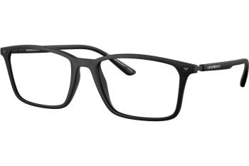 Okulary korekcyjne Emporio Armani EA3237 5001 Prostokątne Czarne