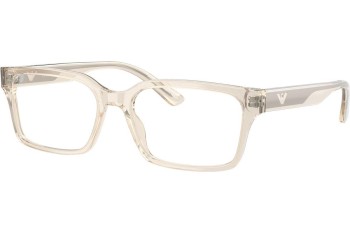 Brillen Emporio Armani EA3244 6179 Vierkant Transparant