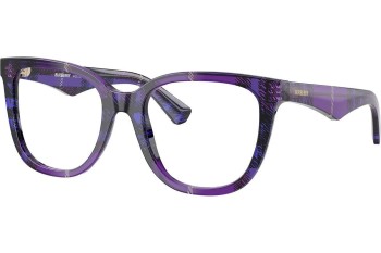 Okulary korekcyjne Burberry BE2415 4113 Kwadratowe Fioletowe Okulary korekcyjne Burberry BE2415 4113 Kwadratowe Fioletowe