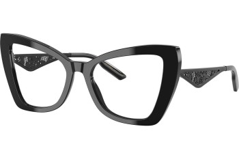 szemüvegeinket Dolce & Gabbana DG3409 501 Cat Eye Fekete