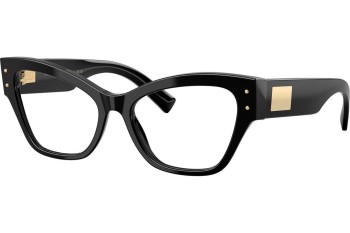 Okulary korekcyjne Dolce & Gabbana DG3404F 501 Kwadratowe Czarne