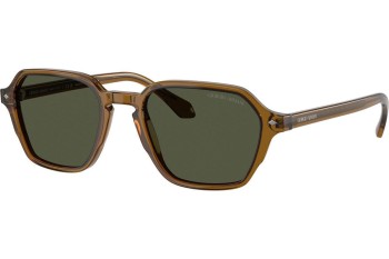 Слънчеви очила Giorgio Armani AR8220F 617231 Квадратни Зелена