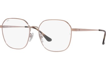 Silmälasit Ray-Ban RX6490D 2943 Kulmikkaat Ruskea