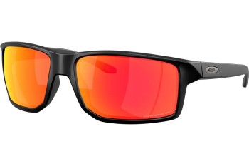 Solbriller Oakley OO9470 947006 Polarized Firkantet Sort