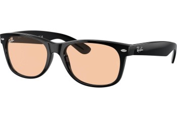 Okulary przeciwsłoneczne Ray-Ban New Wayfarer RB2132F 601/4B Kwadratowe Czarne