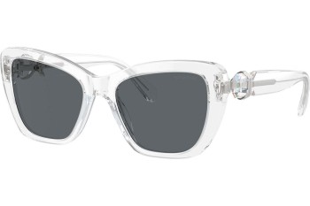 Ochelari de soare Swarovski SK6018F 102787 Cat Eye Cristal