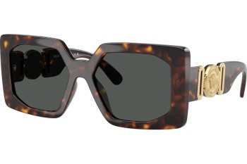 Okulary przeciwsłoneczne Versace VE4478U 108/87 Kwadratowe Havana