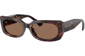 Ochelari de soare Jimmy Choo JC5029U 500273 Cat Eye Havana