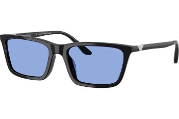 Okulary przeciwsłoneczne Emporio Armani EA4239U 501780 Kwadratowe Czarne