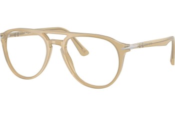 Okulary korekcyjne Persol PO3160V 1169 Kwadratowe Beżowe