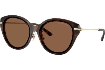 Okulary przeciwsłoneczne Michael Kors MK2229D 30063G Kocie oczy Havana