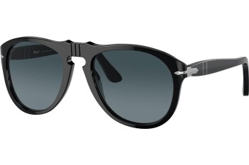 Okulary przeciwsłoneczne Persol PO0649 95/S3 Polarized Pilotki (Aviator) Czarne