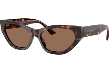 Okulary przeciwsłoneczne Jimmy Choo JC5022B 500273 Kocie oczy Havana