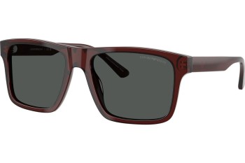 Слънчеви очила Emporio Armani EA4232F 617487 Квадратни Кафява