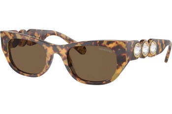 Aurinkolasit Swarovski SK6022F 104073 Cat Eye Havana