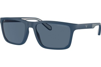 Zonnebril Emporio Armani EA4219 576380 Vierkant Blauw