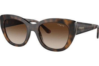 Okulary przeciwsłoneczne Vogue Eyewear VO5567S 238613 Kocie oczy Havana