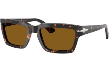 Okulary przeciwsłoneczne Persol PO3363S 985/33 Kwadratowe Havana