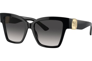 Okulary przeciwsłoneczne Dolce & Gabbana DG4470F 501/8G Kwadratowe Czarne