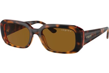 Aurinkolasit Vogue Eyewear VO5565S W65683 Polarized Kulmikkaat Havana