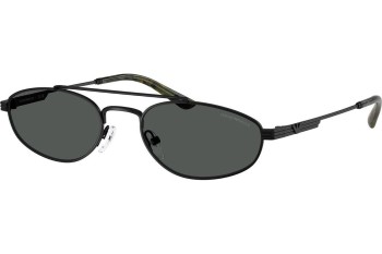 Okulary przeciwsłoneczne Emporio Armani EA2157 300187 Owalne Czarne