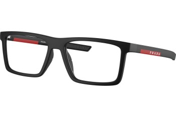 Okulary korekcyjne Prada Linea Rossa PS02QV 1BO1O1 Prostokątne Czarne