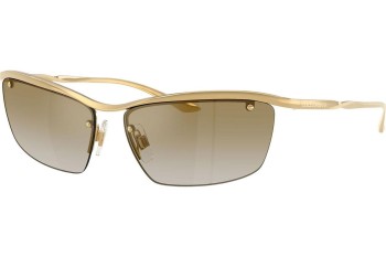 Okulary przeciwsłoneczne Dolce & Gabbana DG2307 02/6E Prostokątne Złote