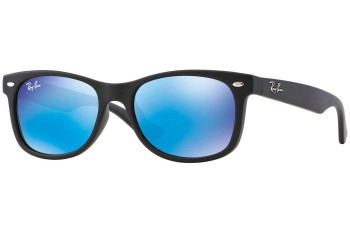 Okulary przeciwsłoneczne Ray-Ban Junior New Wayfarer Junior RJ9052S 100S55 Kwadratowe Czarne