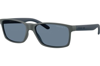 Okulary przeciwsłoneczne Arnette Slickster AN4185 28412V Polarized Kwadratowe Szare Okulary przeciwsłoneczne Arnette Slickster AN4185 28412V Polarized Kwadratowe Szare