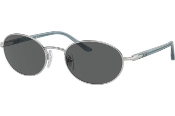 Solbriller Persol PO1018S 518/B1 Oval Sølv