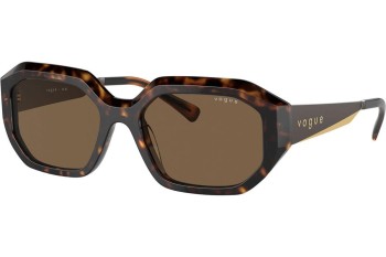 Слънчеви очила Vogue Eyewear VO5554S W65673 Правоъгълни Хавана