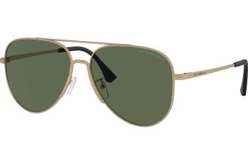 Okulary przeciwsłoneczne Emporio Armani EA2149D 300271 Pilotki (Aviator) Złote